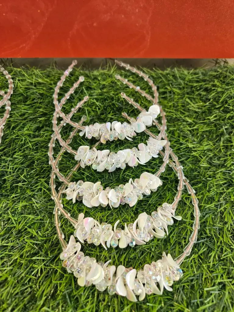 Crystal Head band (white)