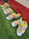 Grey chu-chu(sound) kids sandals